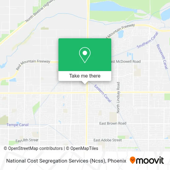 National Cost Segregation Services (Ncss) map