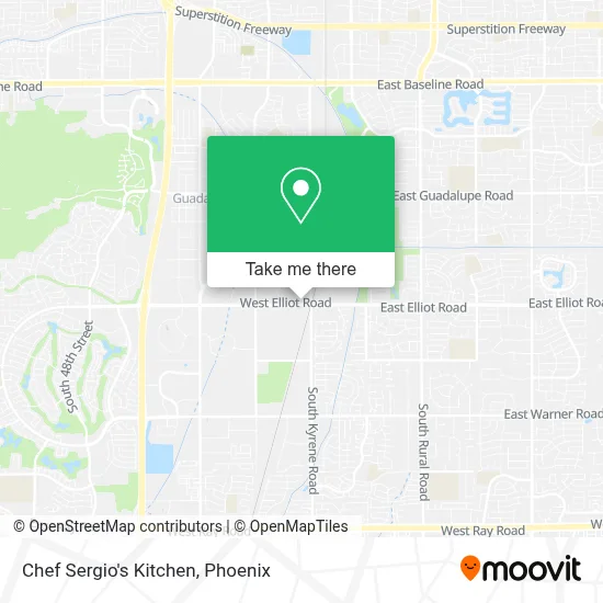 Chef Sergio's Kitchen map