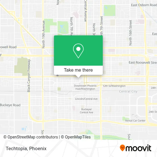 Techtopia map