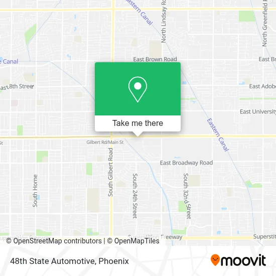 48th State Automotive map