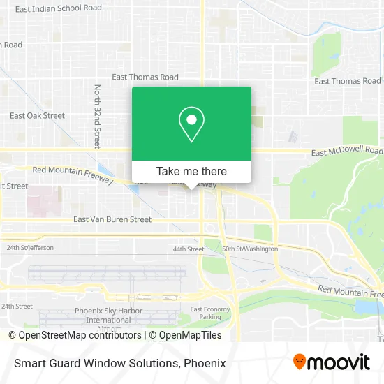 Smart Guard Window Solutions map