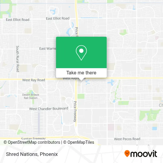 Shred Nations map
