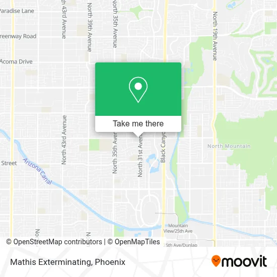 Mathis Exterminating map