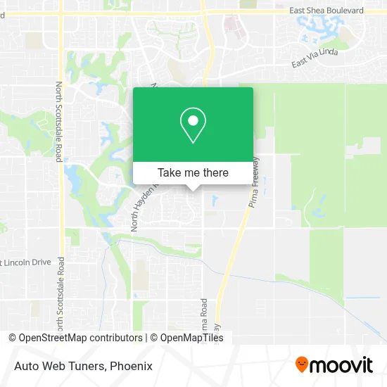 Auto Web Tuners map