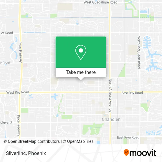 Silverlinc map