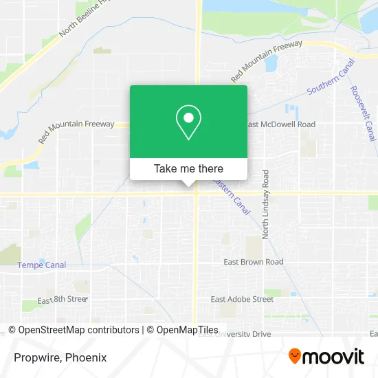 Propwire map
