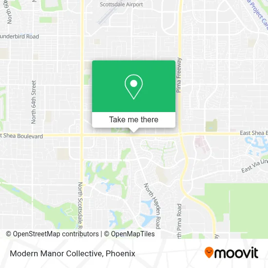 Modern Manor Collective map