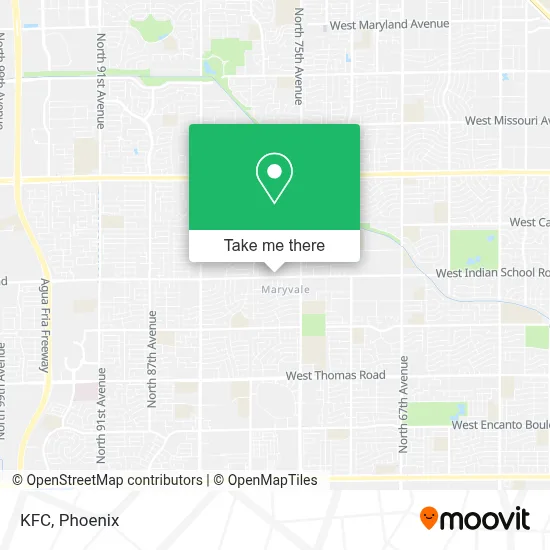 Kfc map