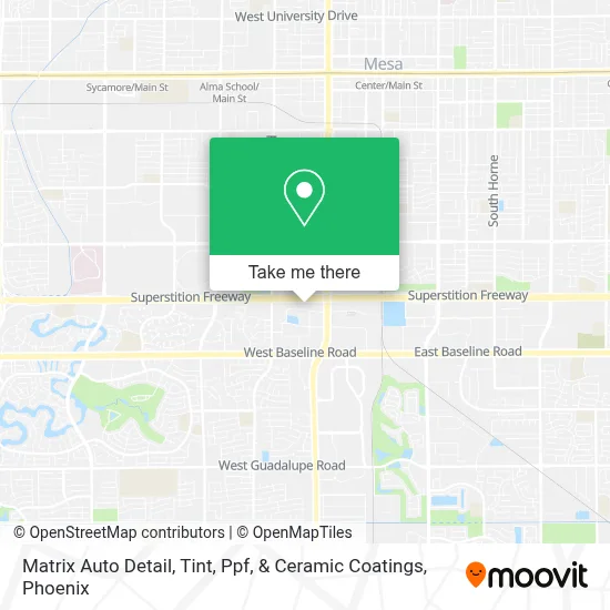 Matrix Auto Detail, Tint, Ppf, & Ceramic Coatings map