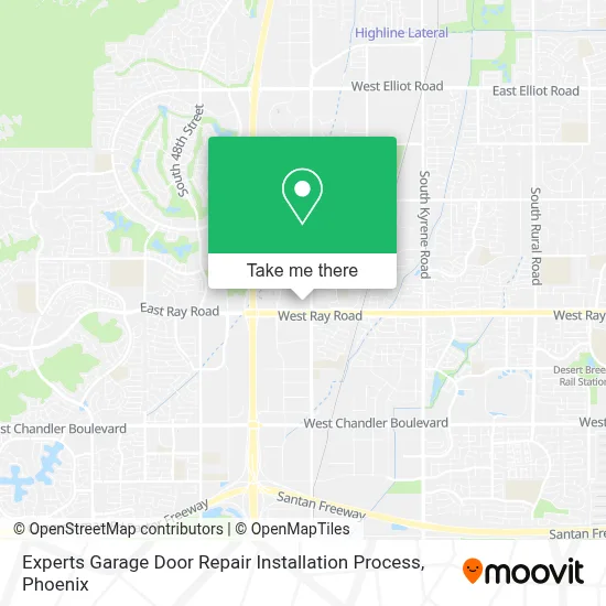 Experts Garage Door Repair Installation Process map
