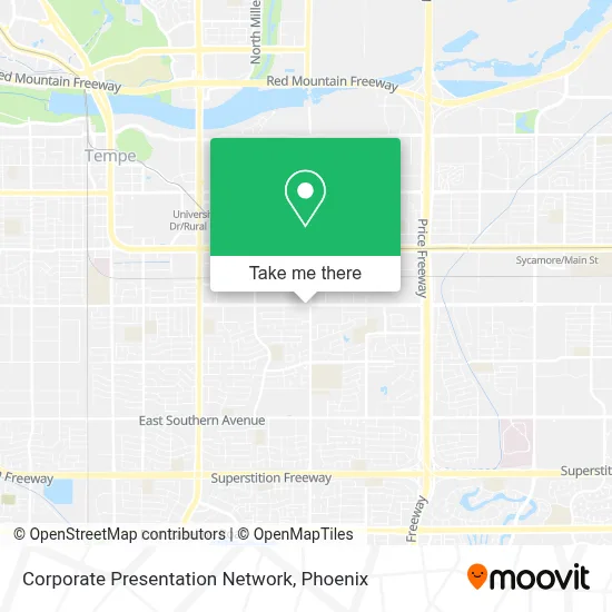 Corporate Presentation Network map