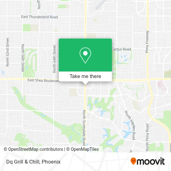 Dq Grill & Chill map