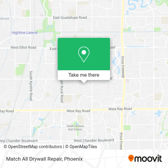Match All Drywall Repair map