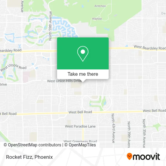 Rocket Fizz map