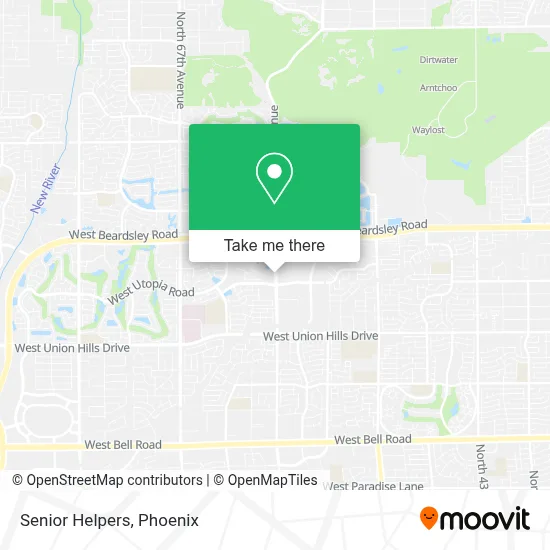 Senior Helpers map