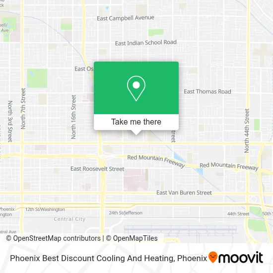 Phoenix Best Discount Cooling And Heating map