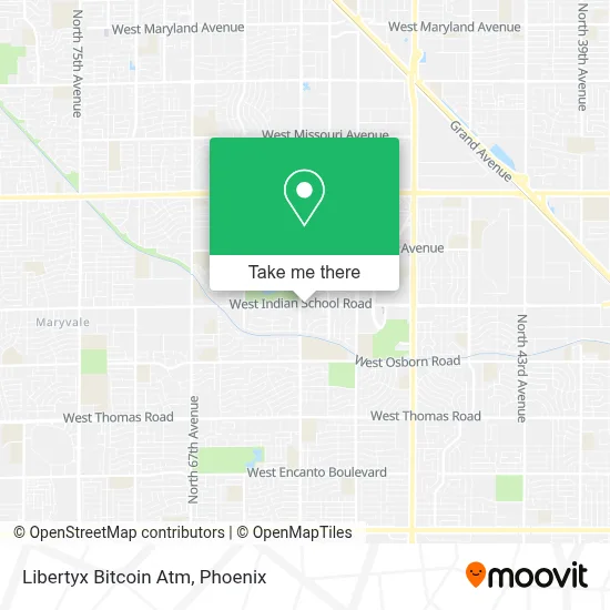 Libertyx Bitcoin Atm map