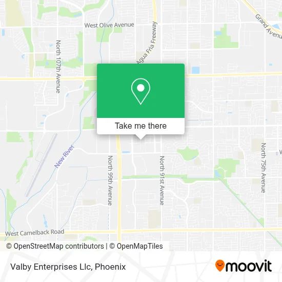 Valby Enterprises Llc map