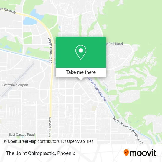 The Joint Chiropractic map