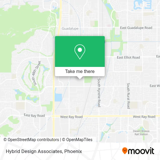 Hybrid Design Associates map