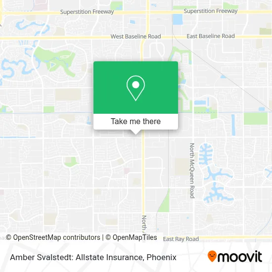 Amber Svalstedt: Allstate Insurance map