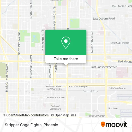 Stripper Cage Fights map