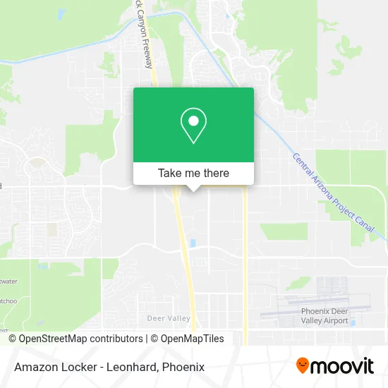 Amazon Locker - Leonhard map