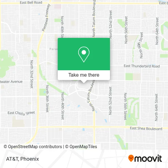 At&T map
