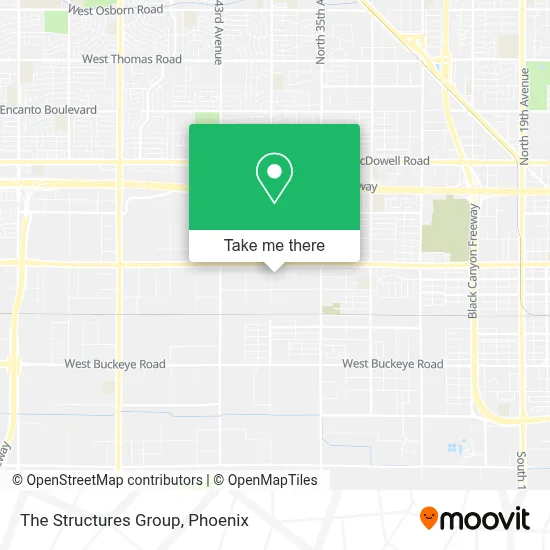 The Structures Group map