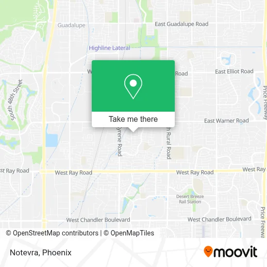 Notevra map