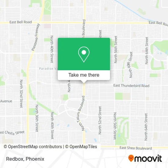 Redbox map