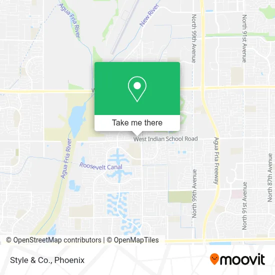 Style & Co. map