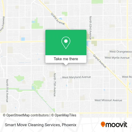 Smart Move Cleaning Services map
