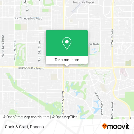 Cook & Craft map