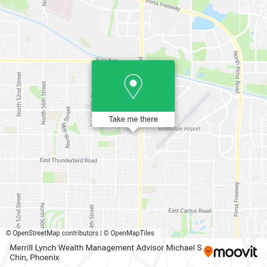 Merrill Lynch Wealth Management Advisor Michael S Chin map