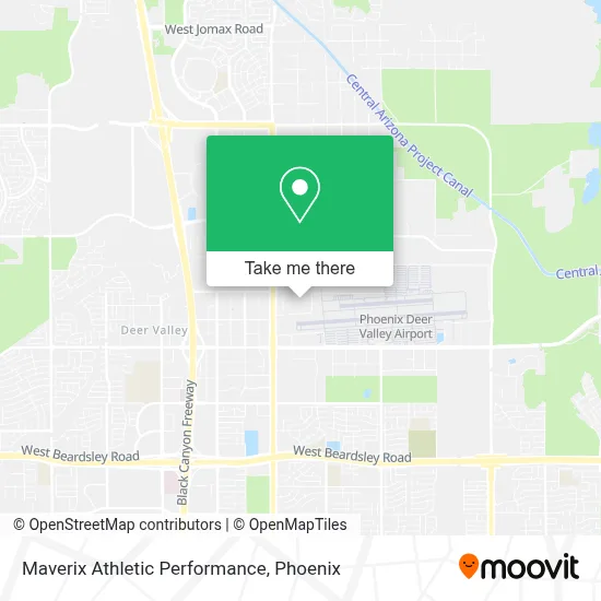 Maverix Athletic Performance map