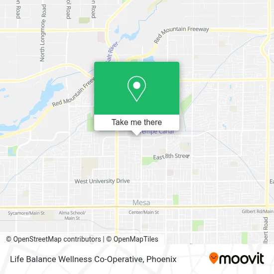 Life Balance Wellness Co-Operative map