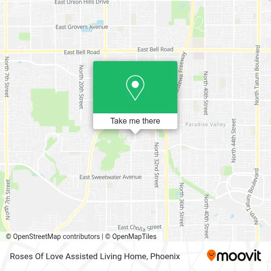 Roses Of Love Assisted Living Home map