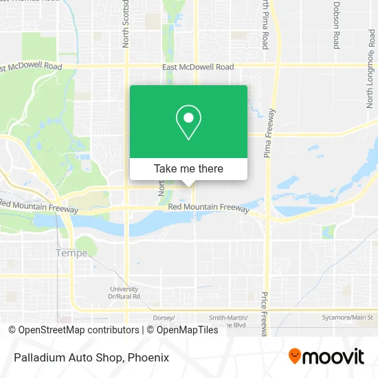 Palladium Auto Shop map