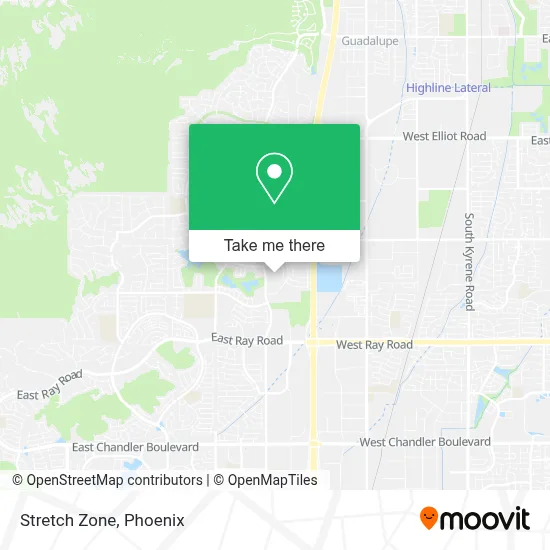 Stretch Zone map