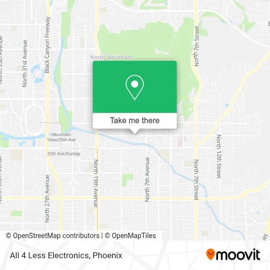 All 4 Less Electronics map