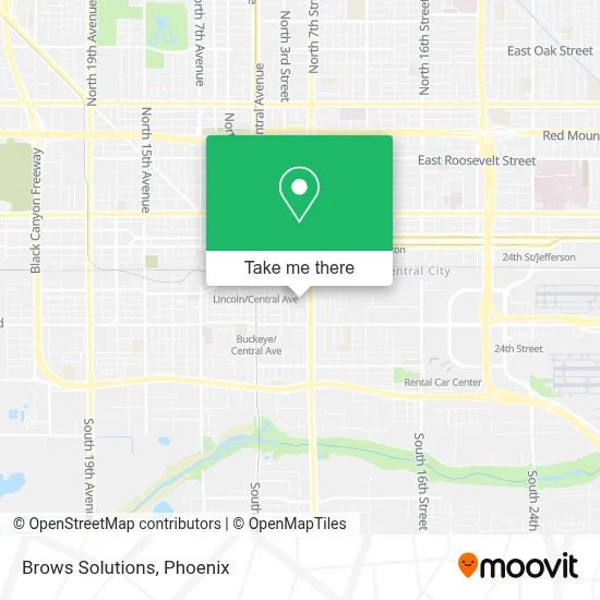 Brows Solutions map