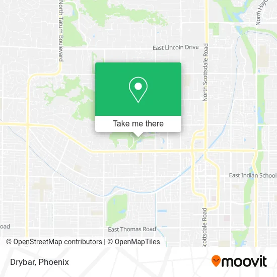 Drybar map