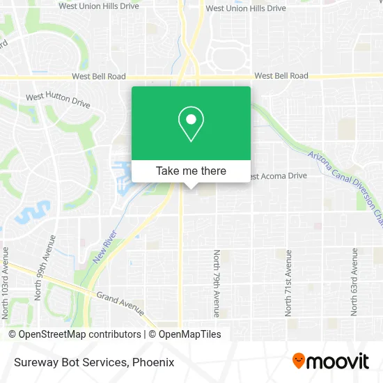 Sureway Bot Services map
