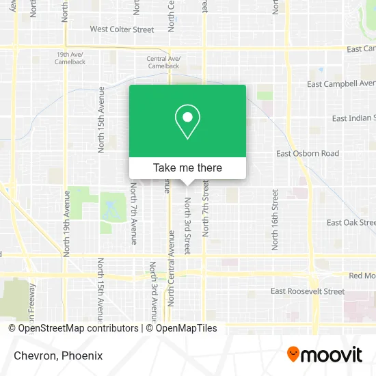 Chevron map