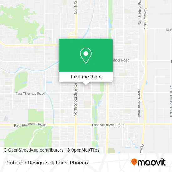 Criterion Design Solutions map