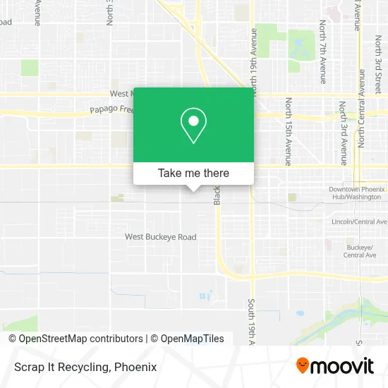 Scrap It Recycling map