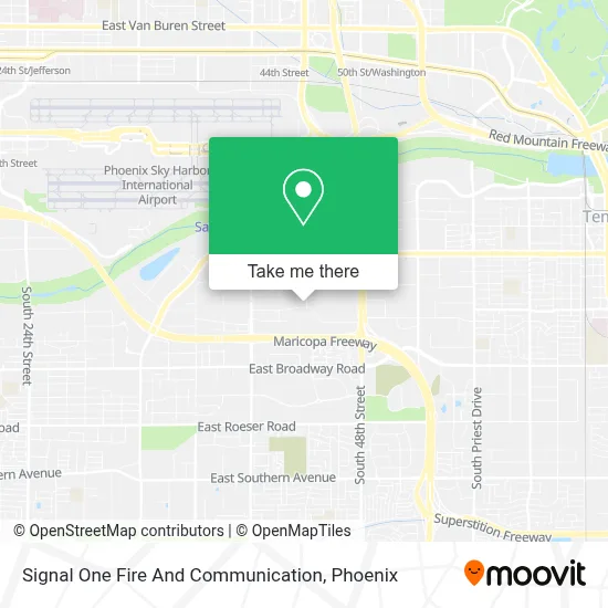 Signal One Fire And Communication map