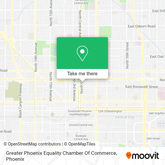 Greater Phoenix Equality Chamber Of Commerce map