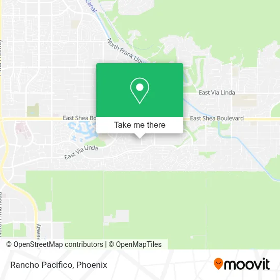 Rancho Pacifico map